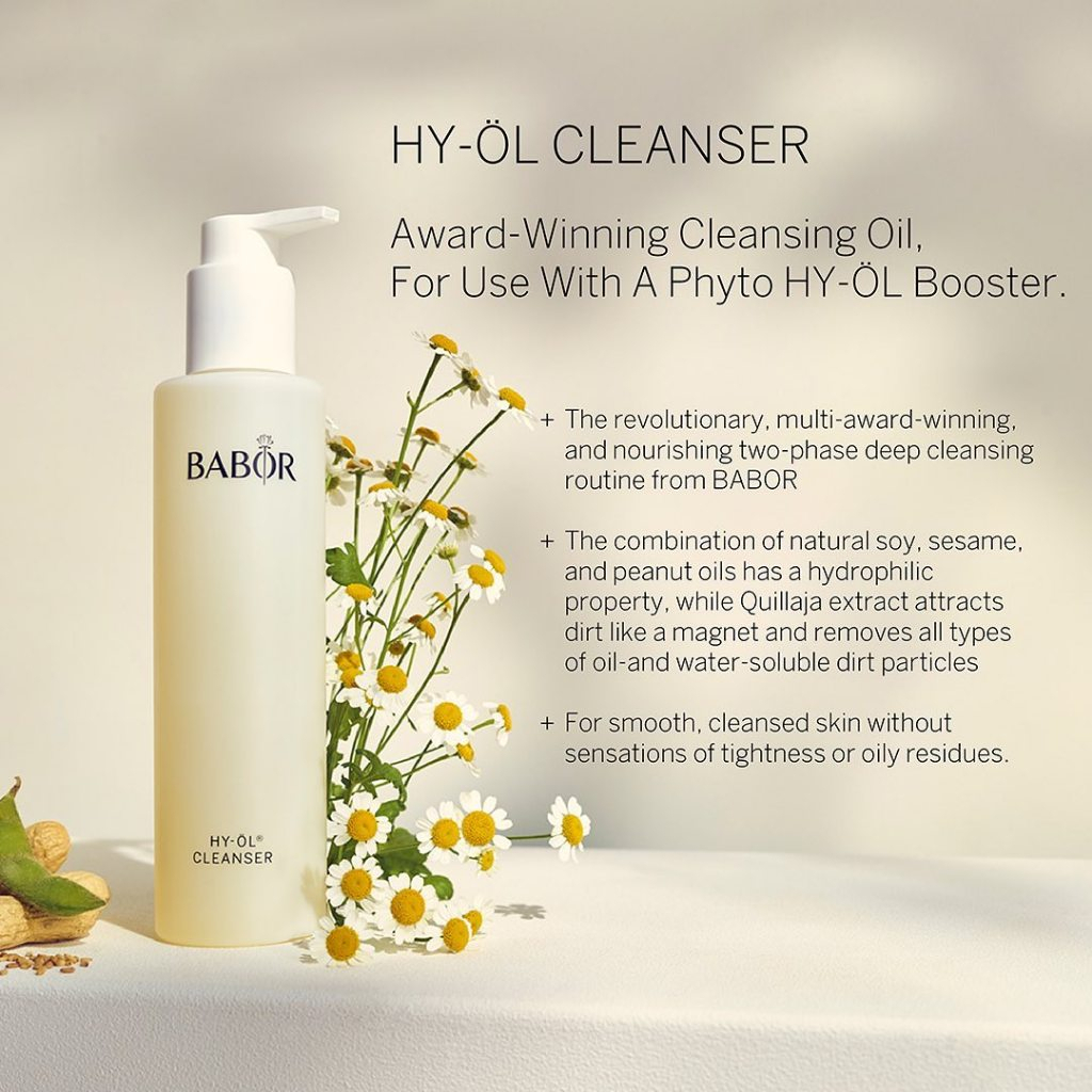 BABOR Cleansing HY-ÖL + Phytoactive Set (2pcs) | 美容院级 双重洁面乳 | Spa-Grade ...