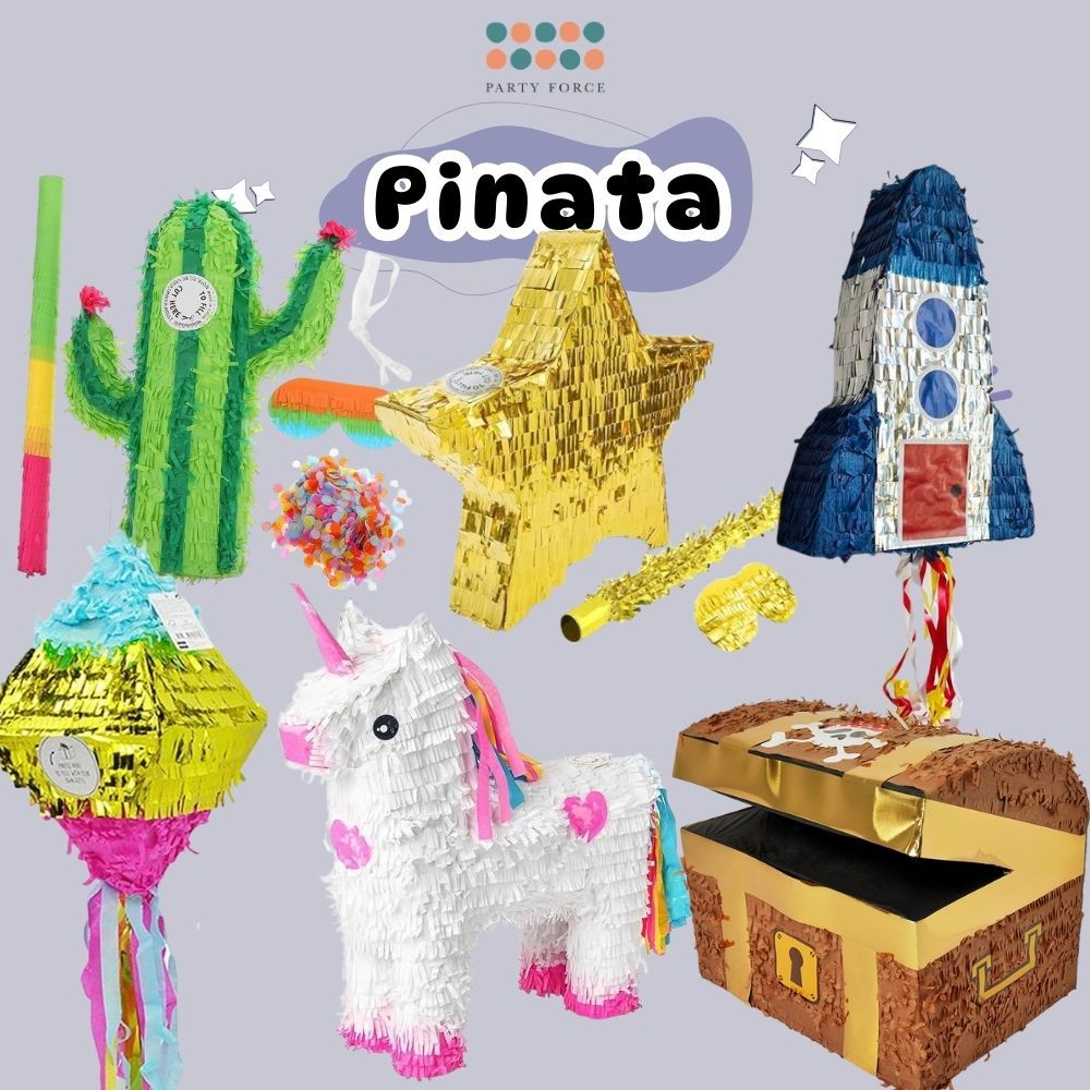 [SG Seller] - Pinatas Birthday Party Celebration Piñata party activity ...