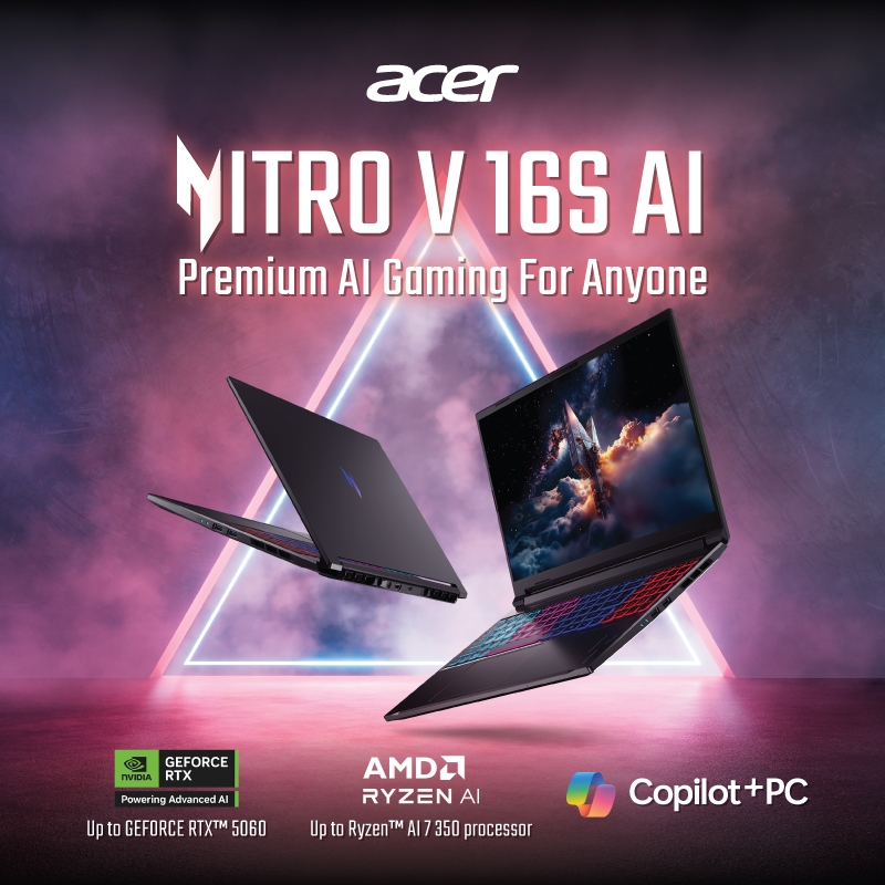 New NVIDIA RTX5060 Ryzen 260] Acer Nitro V 16 Slim ANV16S-41