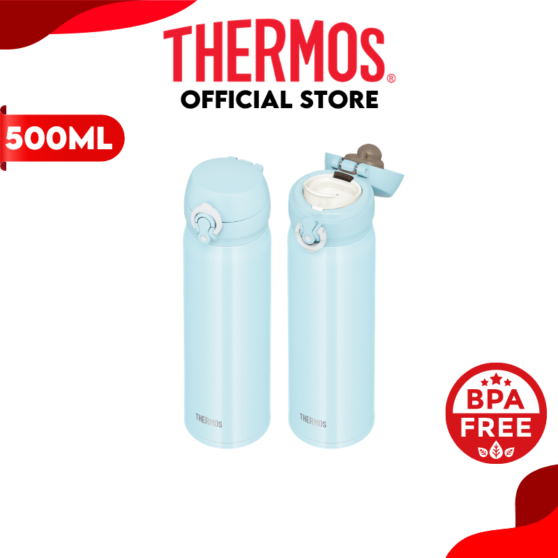 Thermos® JNL-506/505 Stainless Steel Vacuum Insulated 0.5L One-Push Bottle photo 3