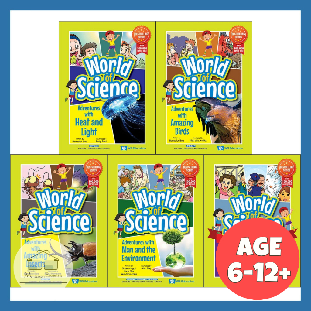 WS E - World of Science Set 8 Single Books Children Science Book Age 6 ...