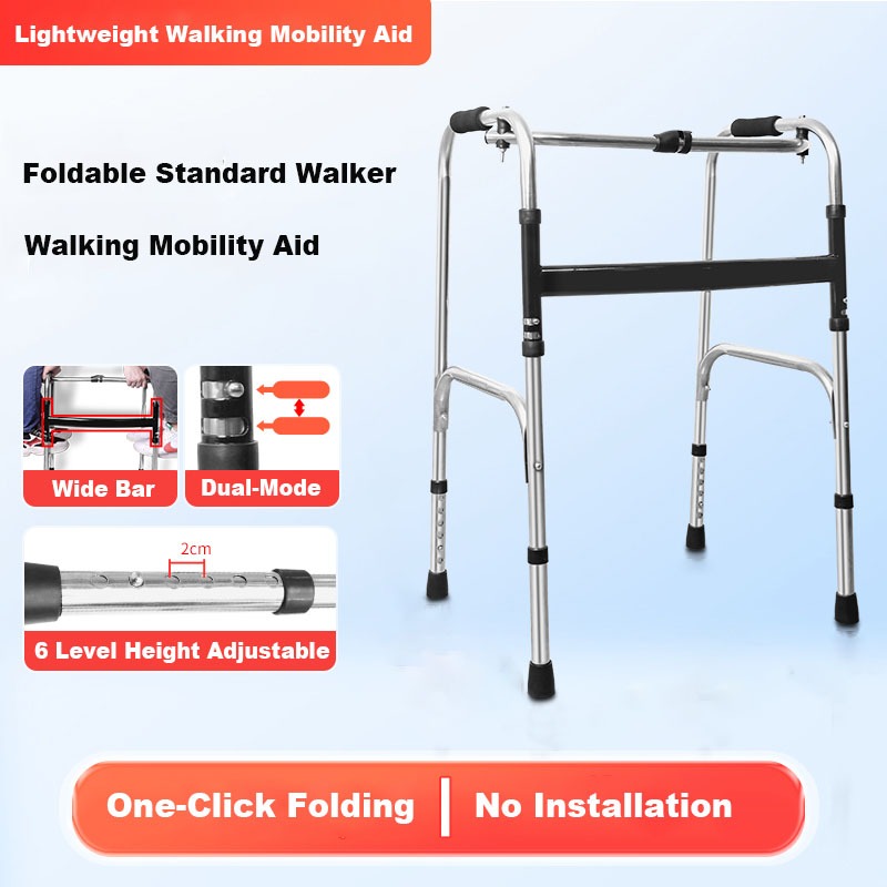 Rollator Walker for Seniors Lightweight Foldable Walking Rack Walking ...