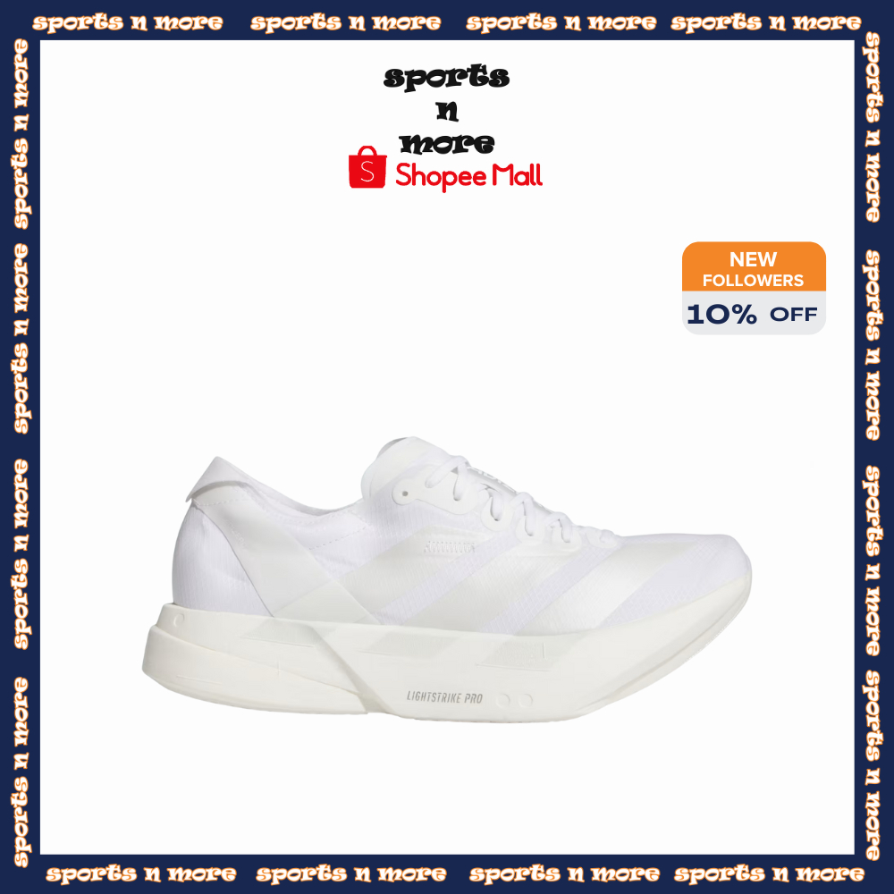 Adidas Adizero Adios Pro 4 Men-Running Shoes |Cloud White / Zero ...