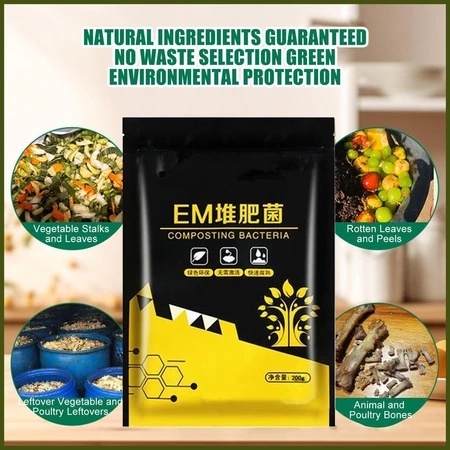 EM 堆肥菌 EM Compost Bacteria Kitchen Waste Fermentation Composting ...