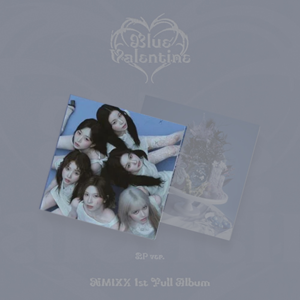 NMIXX [Blue Valentine] Vinyl ver (LP) / 1st Full Album | Shopee
