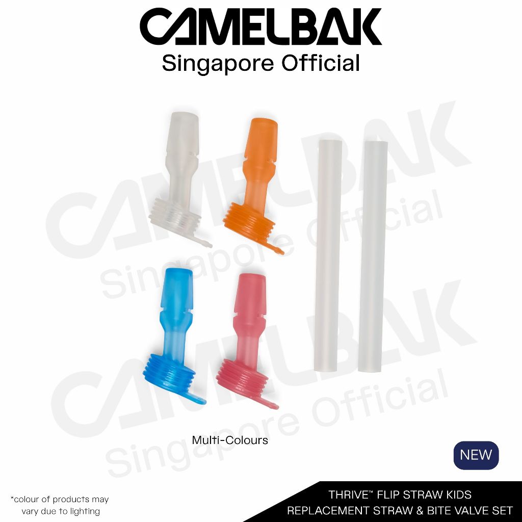 [For Kids] CamelBak Thrive Kids Flip Straw Replacement Straw & Bite ...