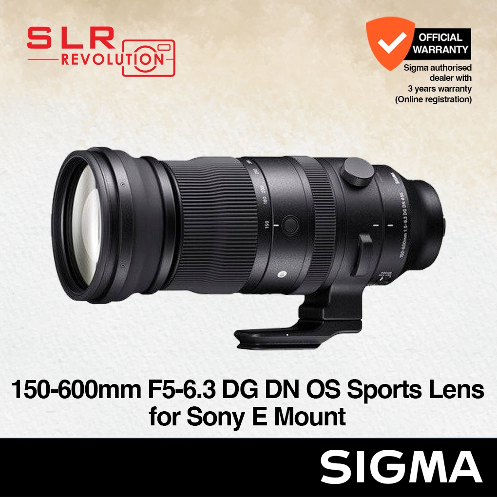 Sigma 150-600mm F5-6.3 DG DN OS Sports Lens for Sony E Mount