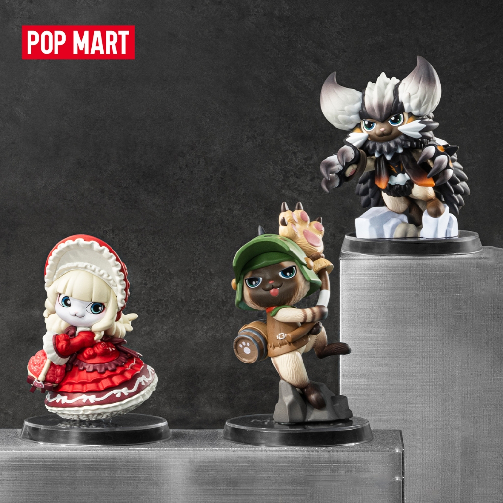 POP MART Monster Hunter Palico Series Figures Blind Box (Whole Set