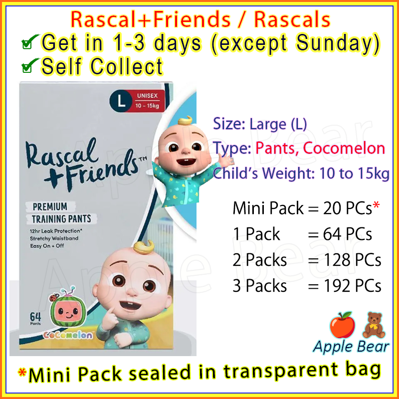 Rascal+Friends 🍎 Rascals RF Normal/Cocomelon Cartoon XXXL 3XL