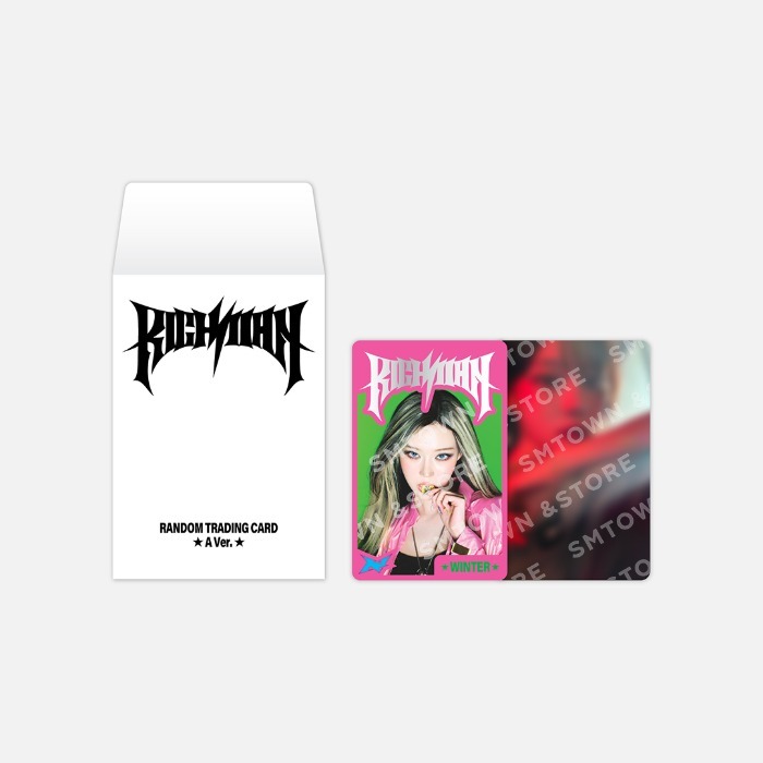 aespa WEEK [#Rich Man] POP UP MD / RANDOM TRADING CARD SET