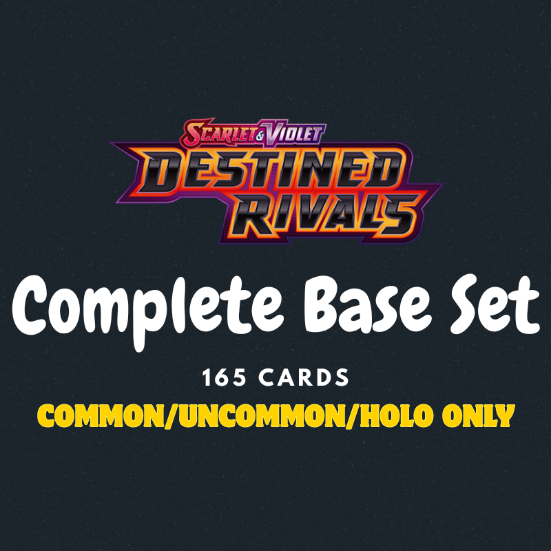 Pokémon TCG Destined Rivals - Complete Base Set C/UC/R (English ...
