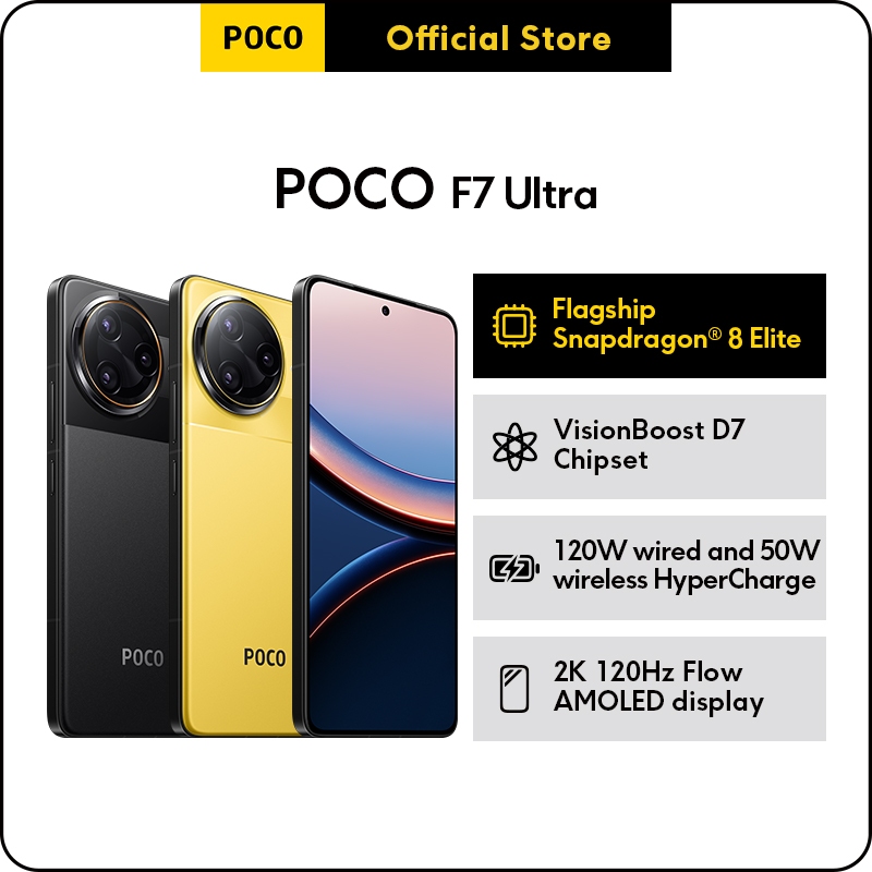 POCO F7 Ultra Smartphone | 12GB+256GB/16GB+512GB, Flagship