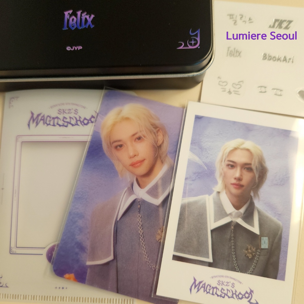 Deco Movie Magic Reference: Stray Kids Skz S Magic School Photo Deco Set
