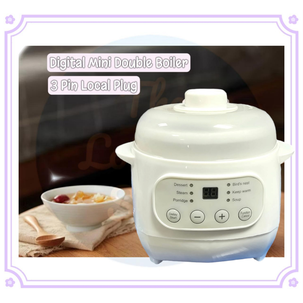 Multi Function Mini Digital Double Boiler | Stew Cooker | Baby Cooker ...