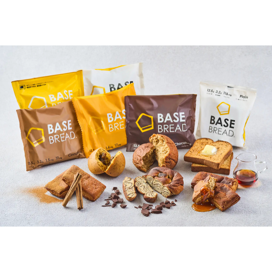 Base Bread from Japan is packed with whole wheat, 26 vitamins