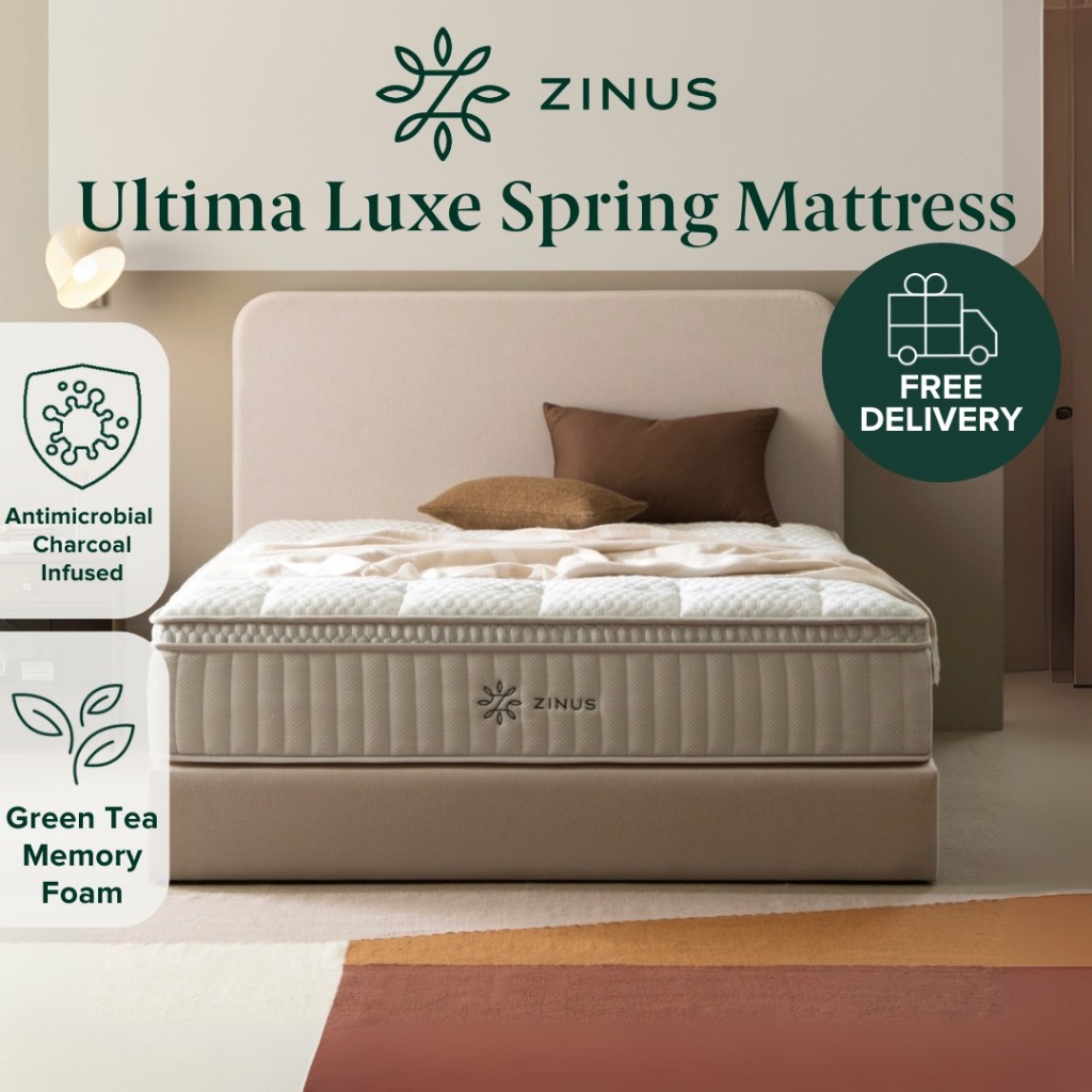 Hybrid Spring Mattress Zinus Ultima Luxe | Shopee Singapore