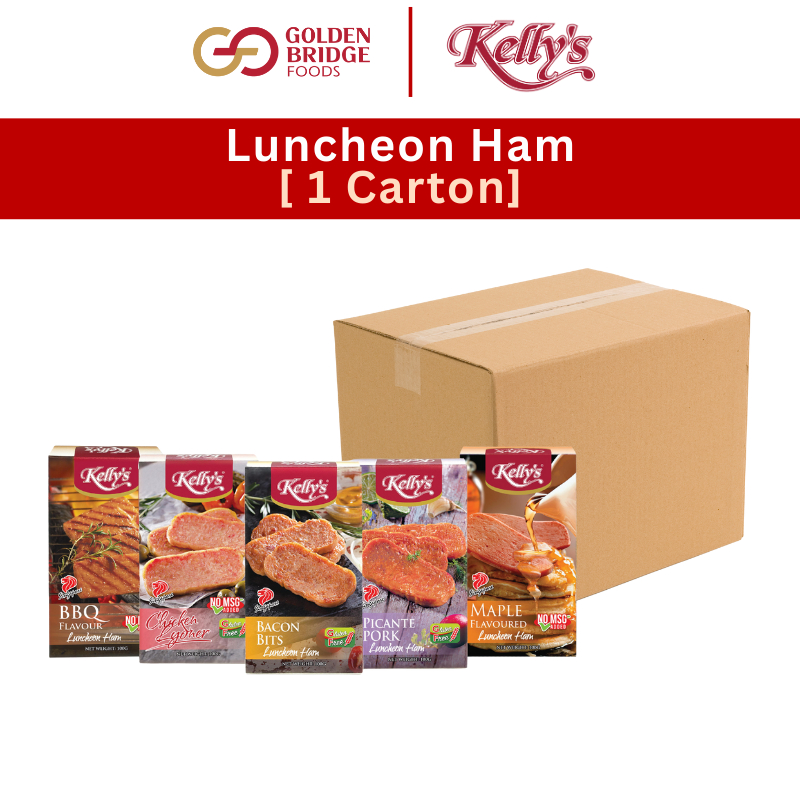 [1 Carton] Kelly's Luncheon Ham (24x 100g) | Shopee Singapore