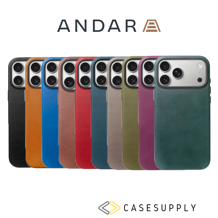 Andar Aspen Leather Phone Case for iPhone 17 Pro Max / 17 Pro / 16