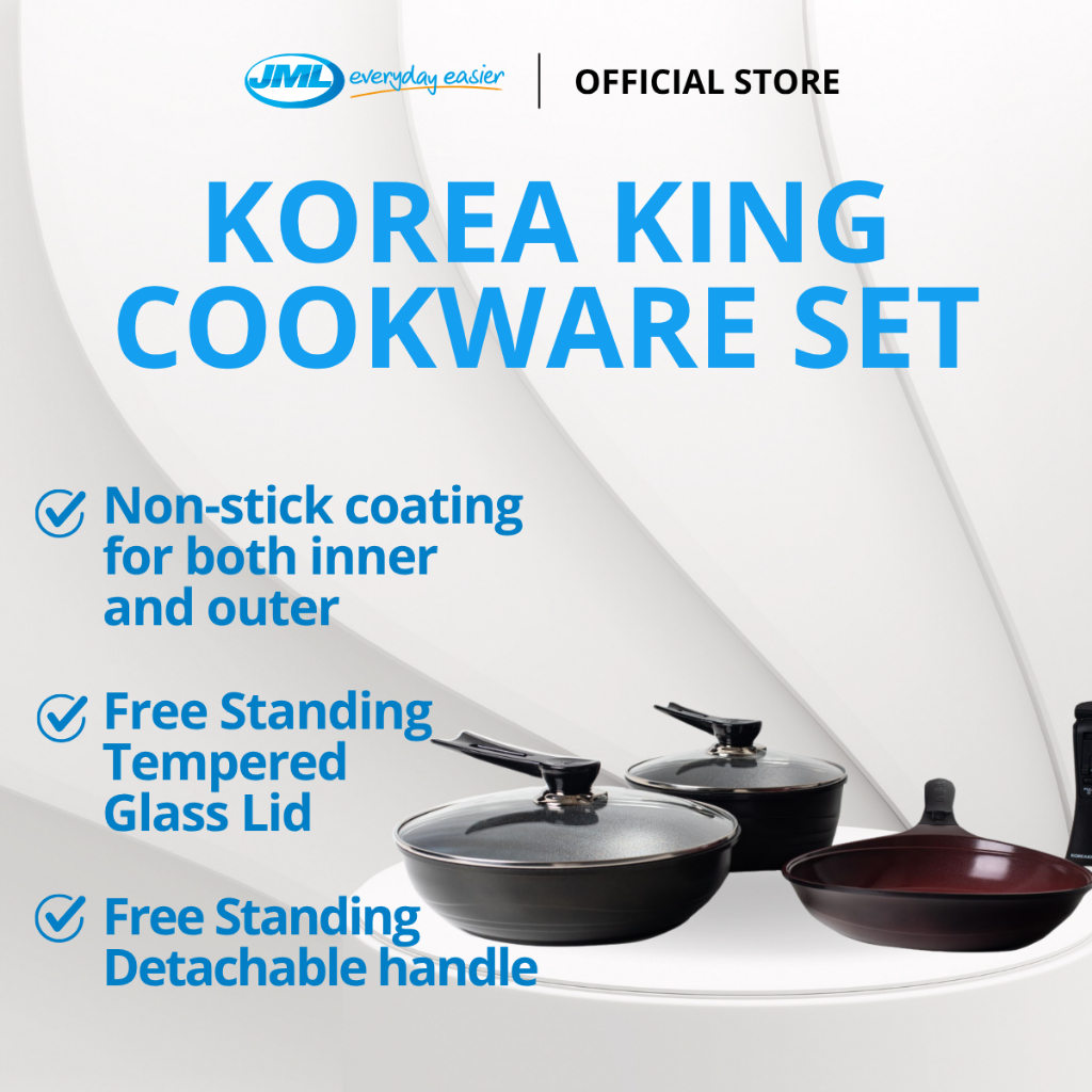 [JML Official] Korea King Cookware Set | Shopee Singapore