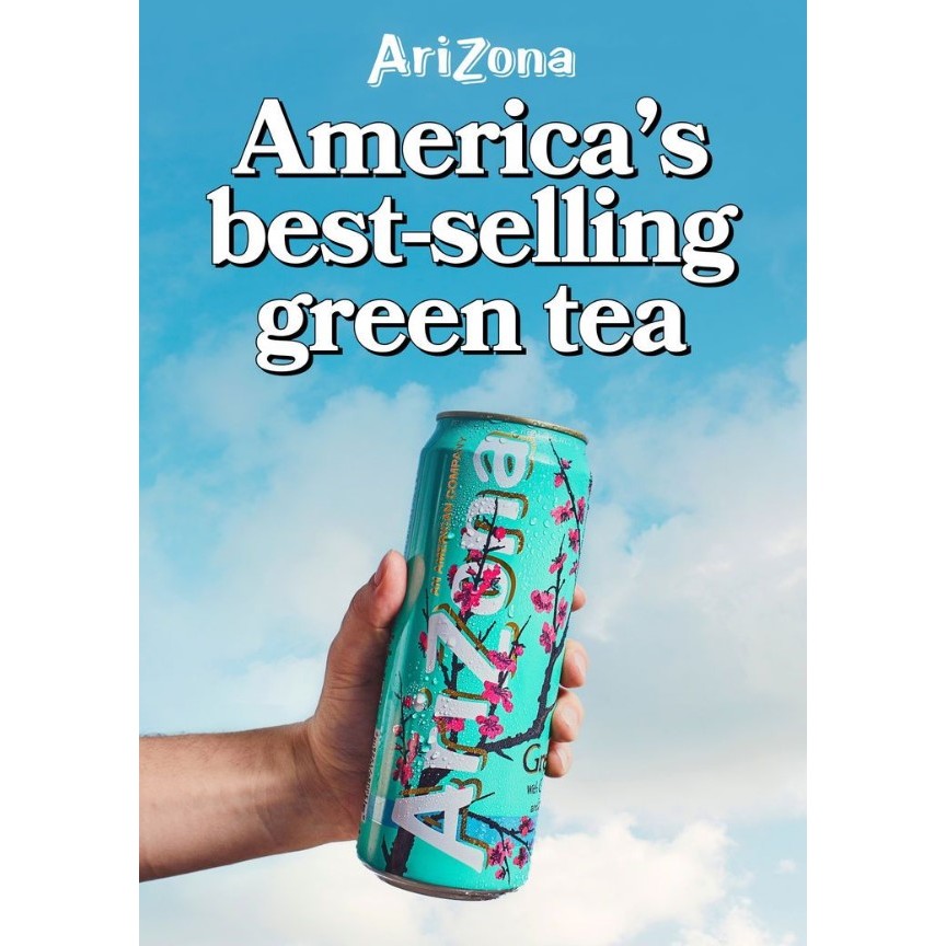 ARIZONA Green Tea with Honey 330ML X 12 (CAN) | Shopee Singapore