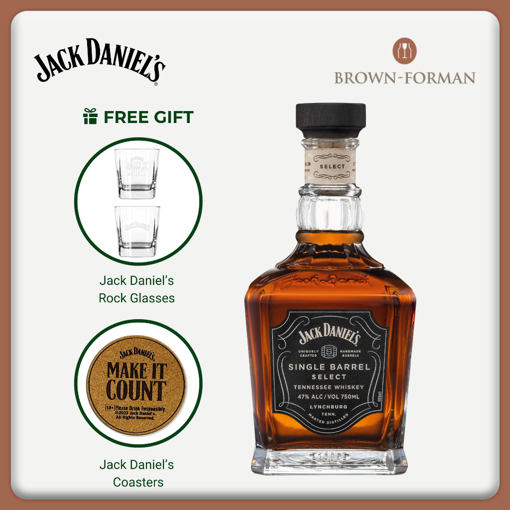 Jack Daniel's Single Barrel Select Tennessee Whiskey 750ml