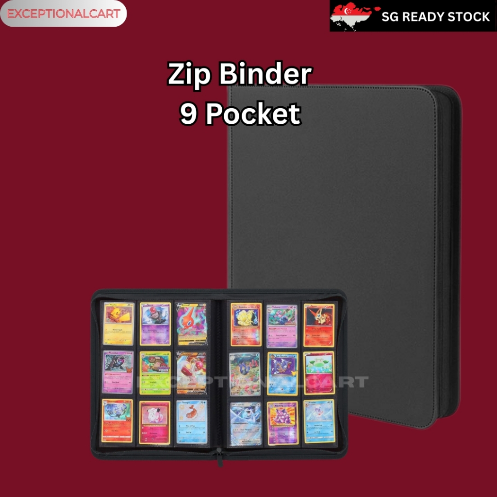 raw cards vs graded Pokémon TCG: Ascended Heroes 9 Pocket Portfolio Binder main image 1