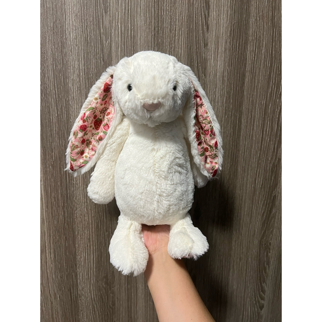 Jellycat Blossom Cream Bunny 'Berry' | Shopee Singapore