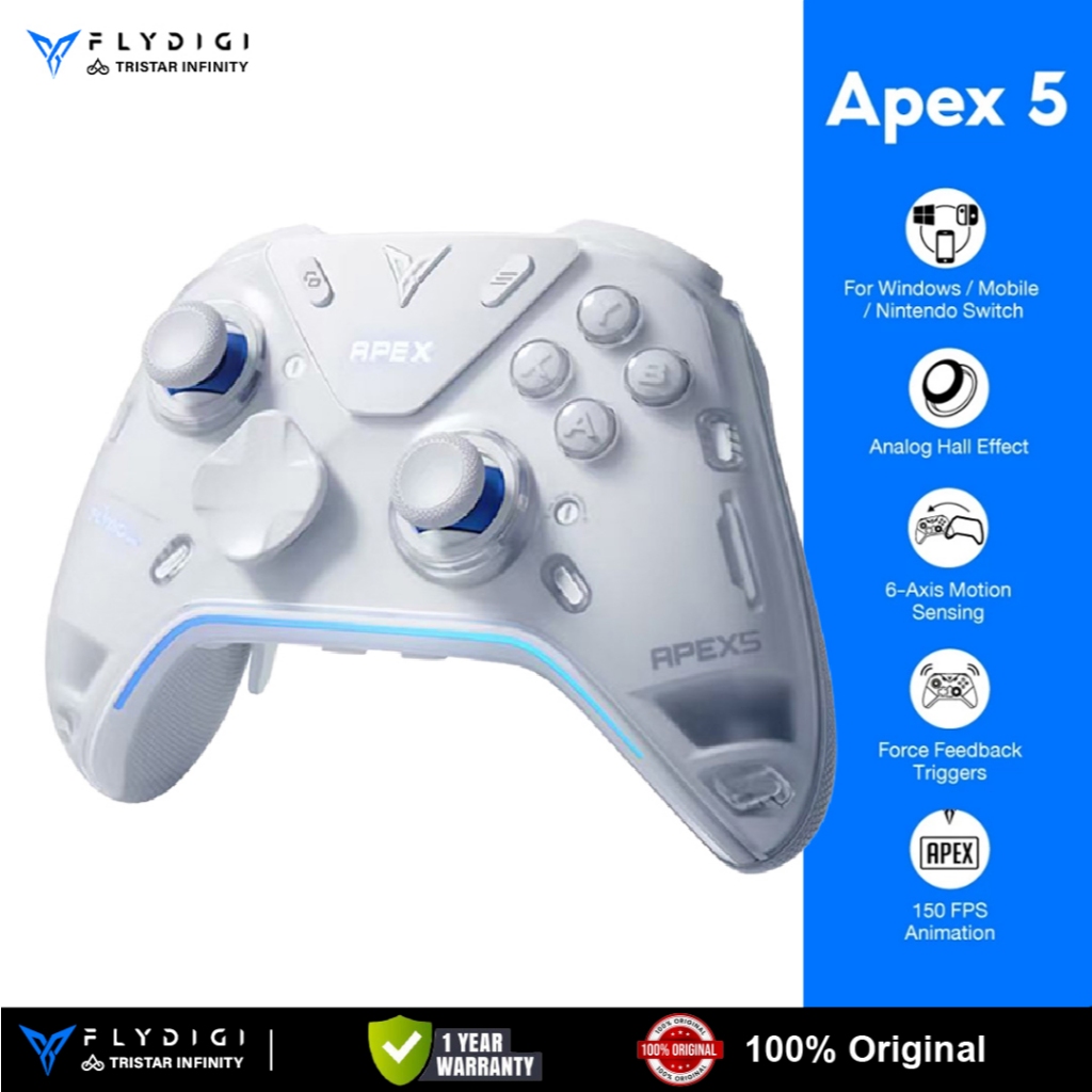 [SG Local Warranty] FLYDIGI Apex 5 Elite Wireless Gaming Controller ...
