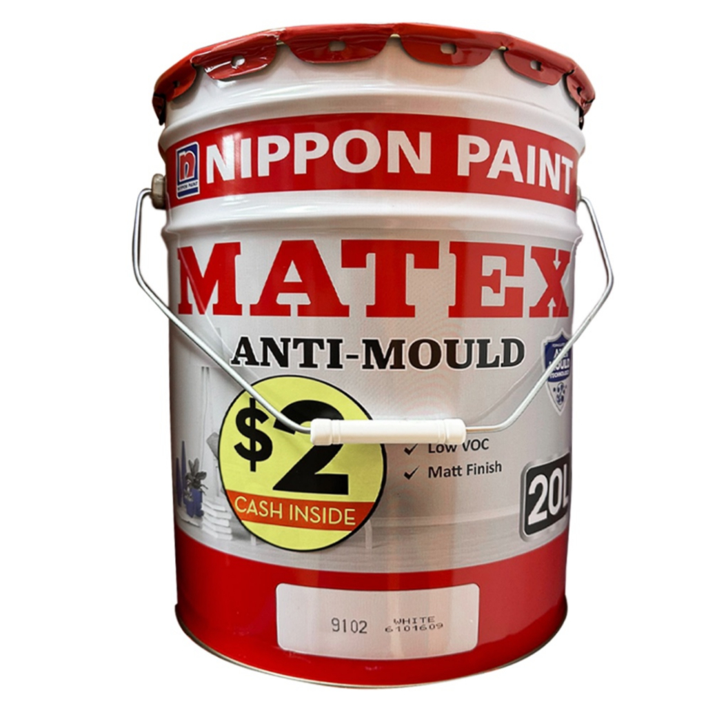Nippon Paint Matex - High-Quality Paint for Interior Ceiling & Wall (7L ...