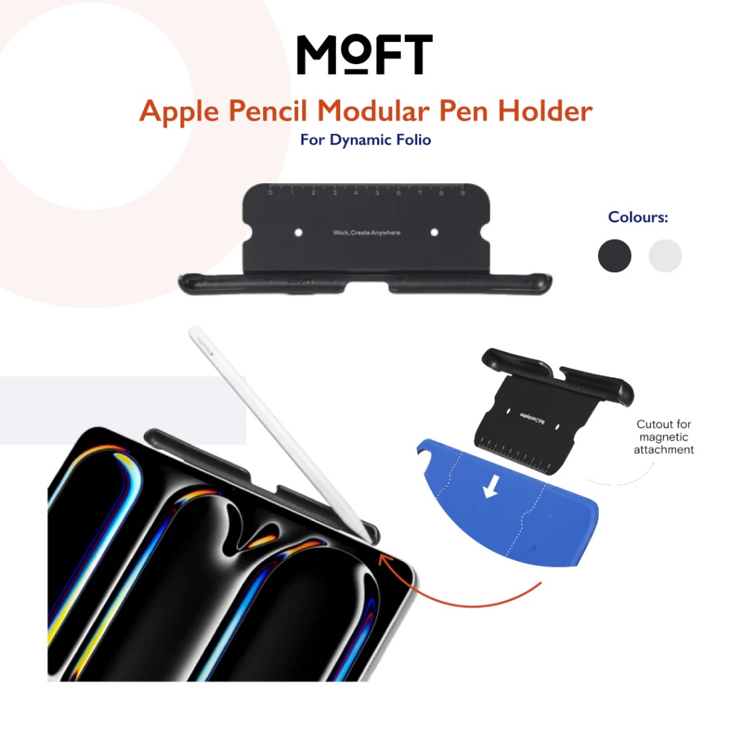 MOFT Dynamic Folio Appleペンシルホルダー MOFT Apple Pencil Modular Pen Holder for Dynamic Folio | Shopee