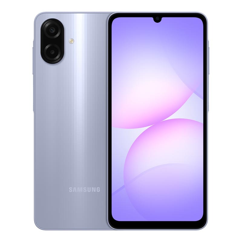Samsung Galaxy A07 4+128GB LTE - (Light Violet/Green/Black