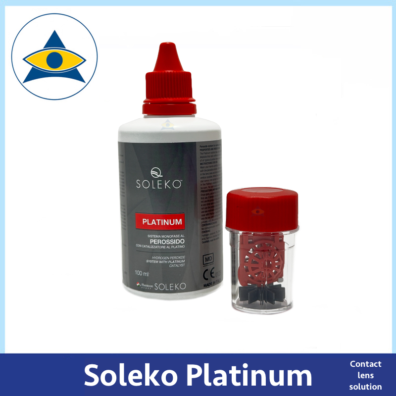 Soleko Platinum 100ml travel kit MENICON sub Aosept Contact Lens ...