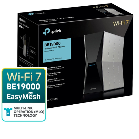 TP-Link Archer BE805 BE19000 Tri-Band Wi-Fi 7 Router | Shopee Singapore
