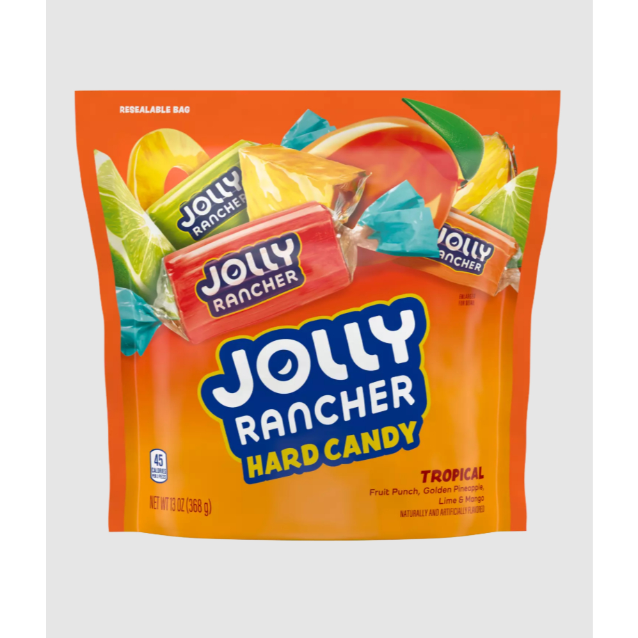 JOLLY RANCHER, Assorted Tropical Fruit Flavored Hard Candy ...