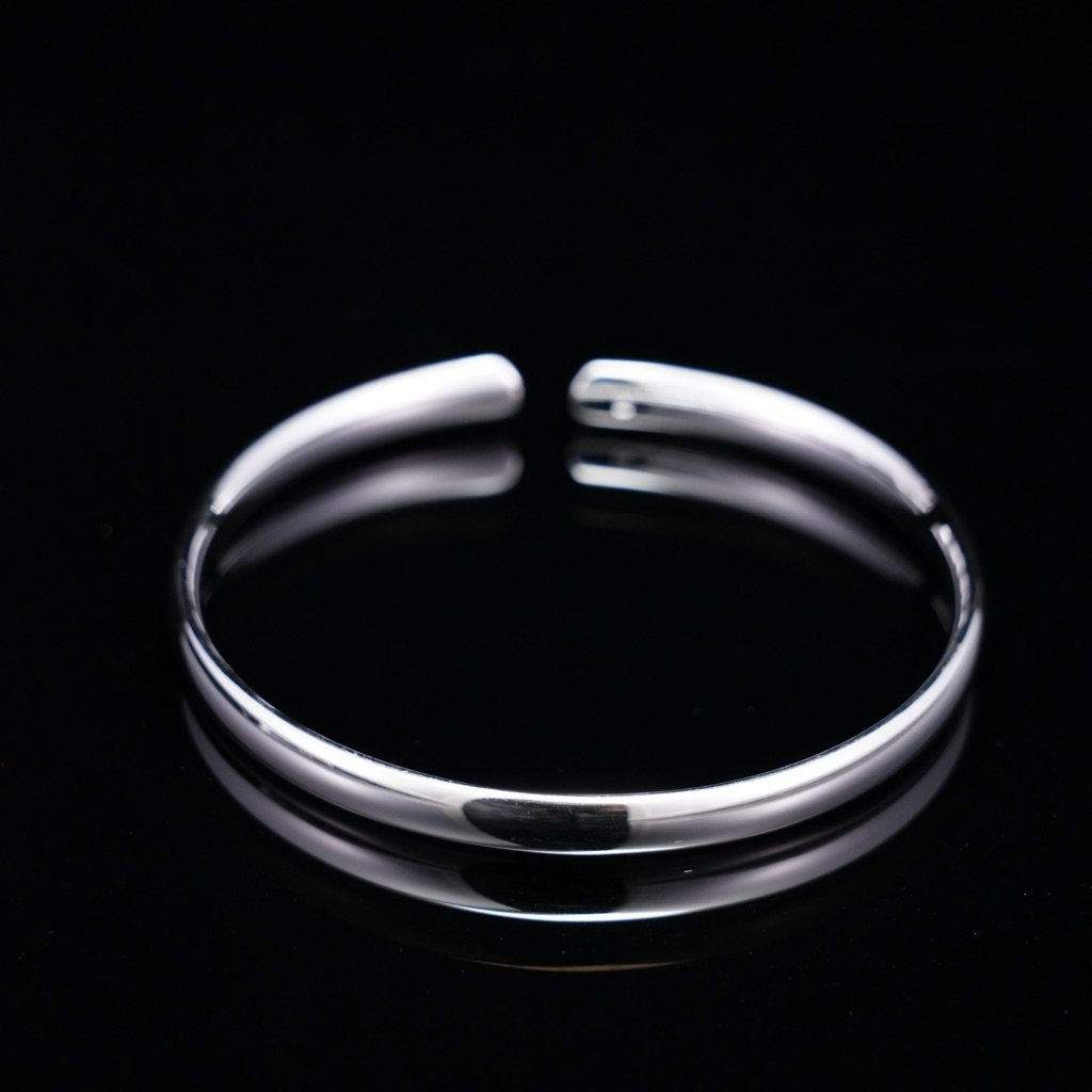 SG SHOP」Premium S999 Pure Silver Bangle（Adjustable）高品质S999纯