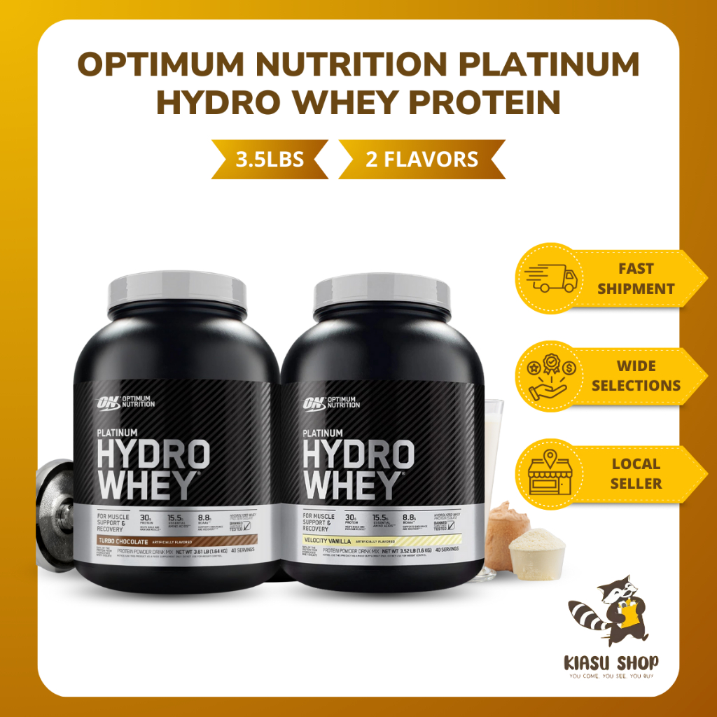 Optimum Nutrition Platinum Hydro Whey Protein - 3.5 lbs, Advanced ...