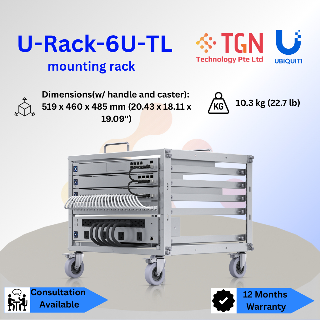 Ubiquiti UniFi Toolless Mini Rack U-Rack-6U-TL | Shopee Singapore
