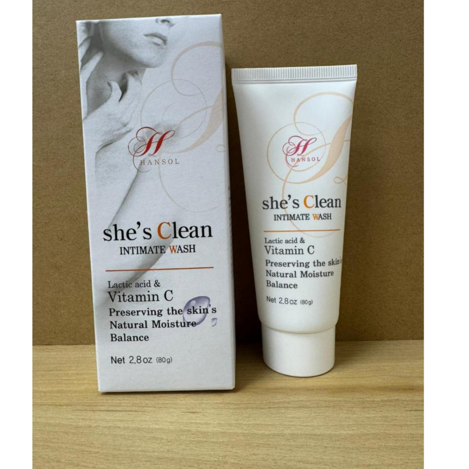 EXP 12/2027 SHE'S CLEAN INTIMATE WASH FEMININE WASH 80G | Shopee Singapore