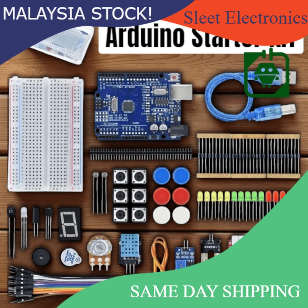 Starter Kit For Arduino UNO R3 SMD For Arduino Diy Kit School / KV ...