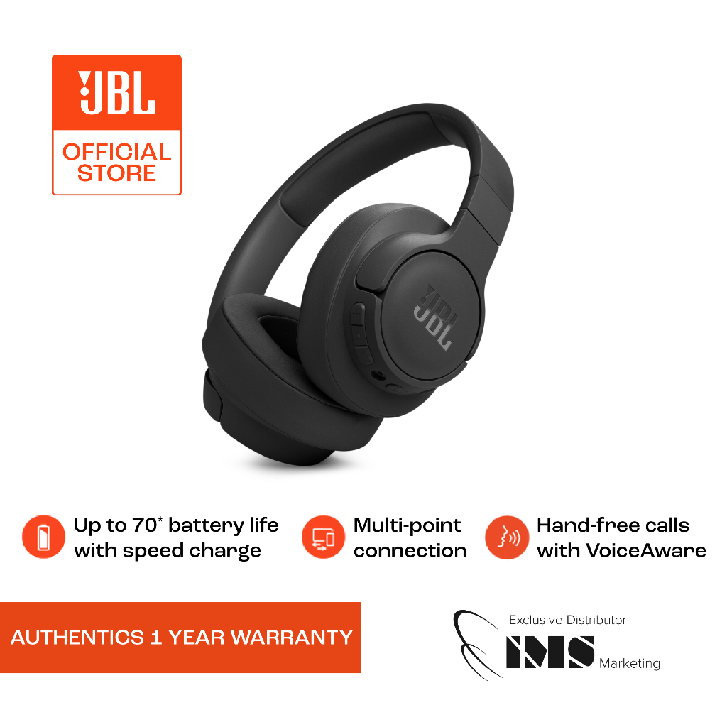 JBL TUNE 770NC Adaptive Noise Cancelling Wireless Over-Ear