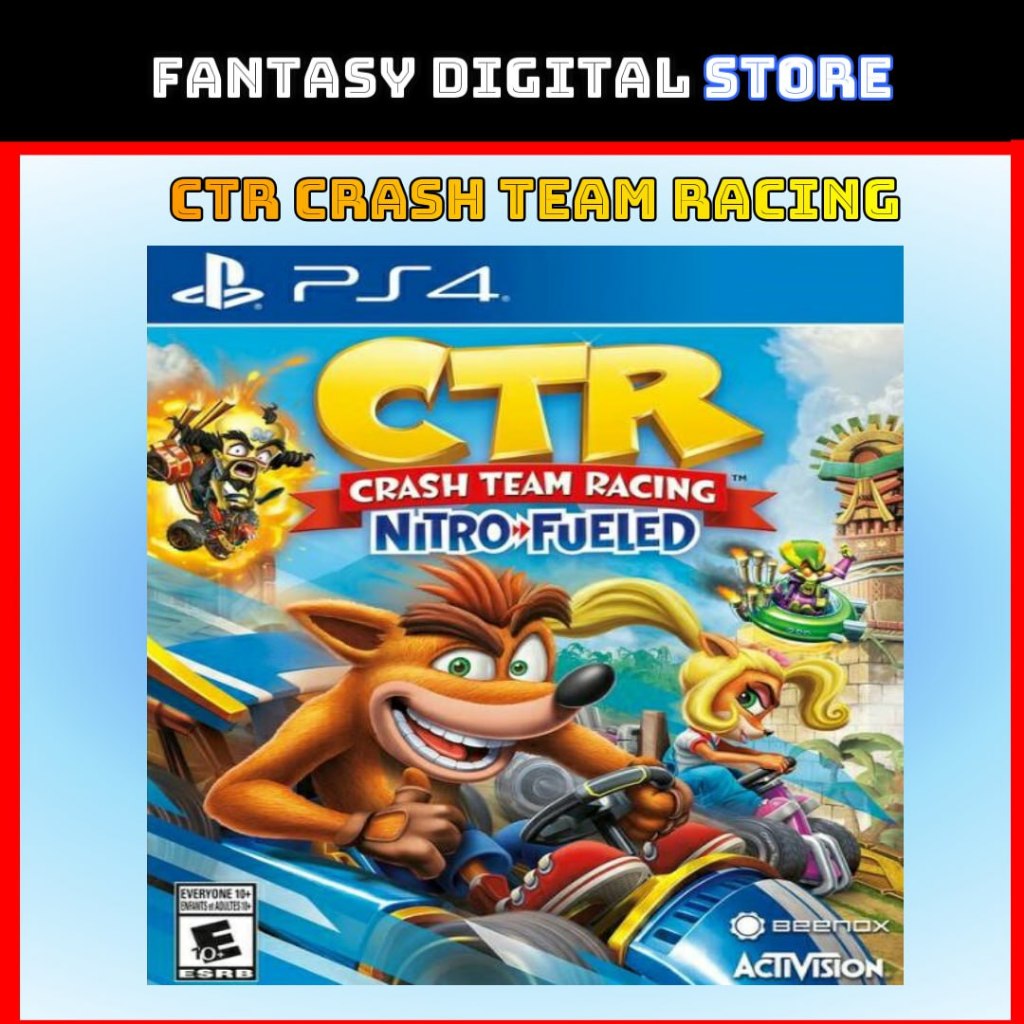 Ctr Crash Team Racing Nitro Fueled PS4 PS5 Digital | Shopee Singapore
