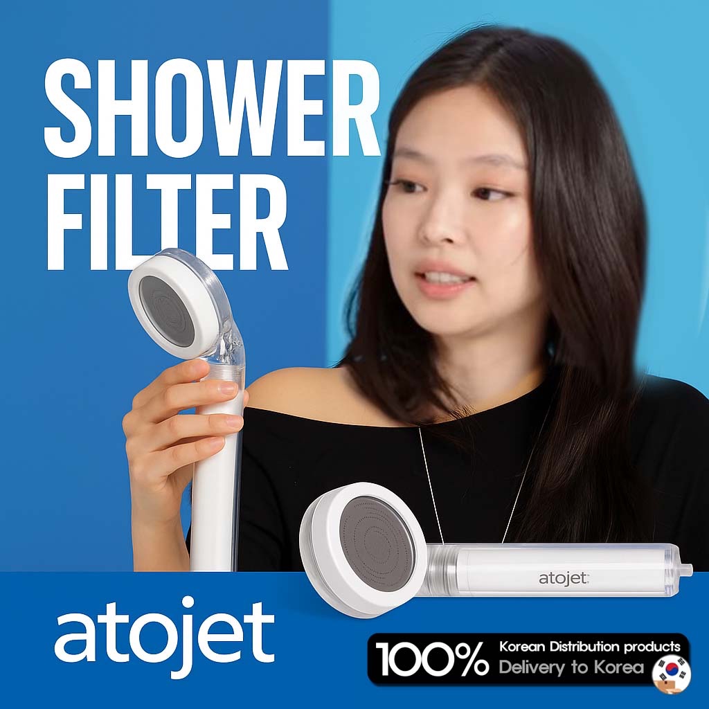 ATOJET Shower Head Set | Main Unit + 3 Head Filters + 3 Body Filters ...
