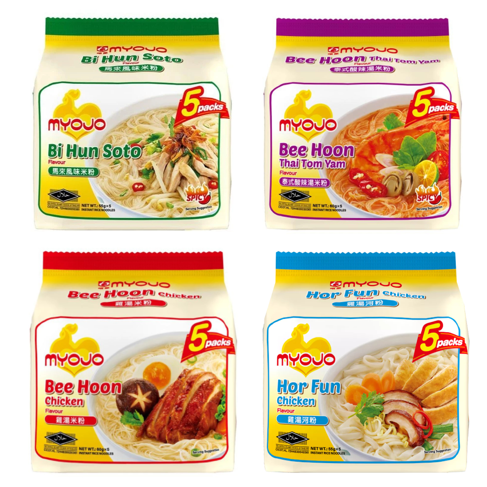 Myojo Bee Hoon/Hor Fun Soup Pack Assorted | Shopee Singapore
