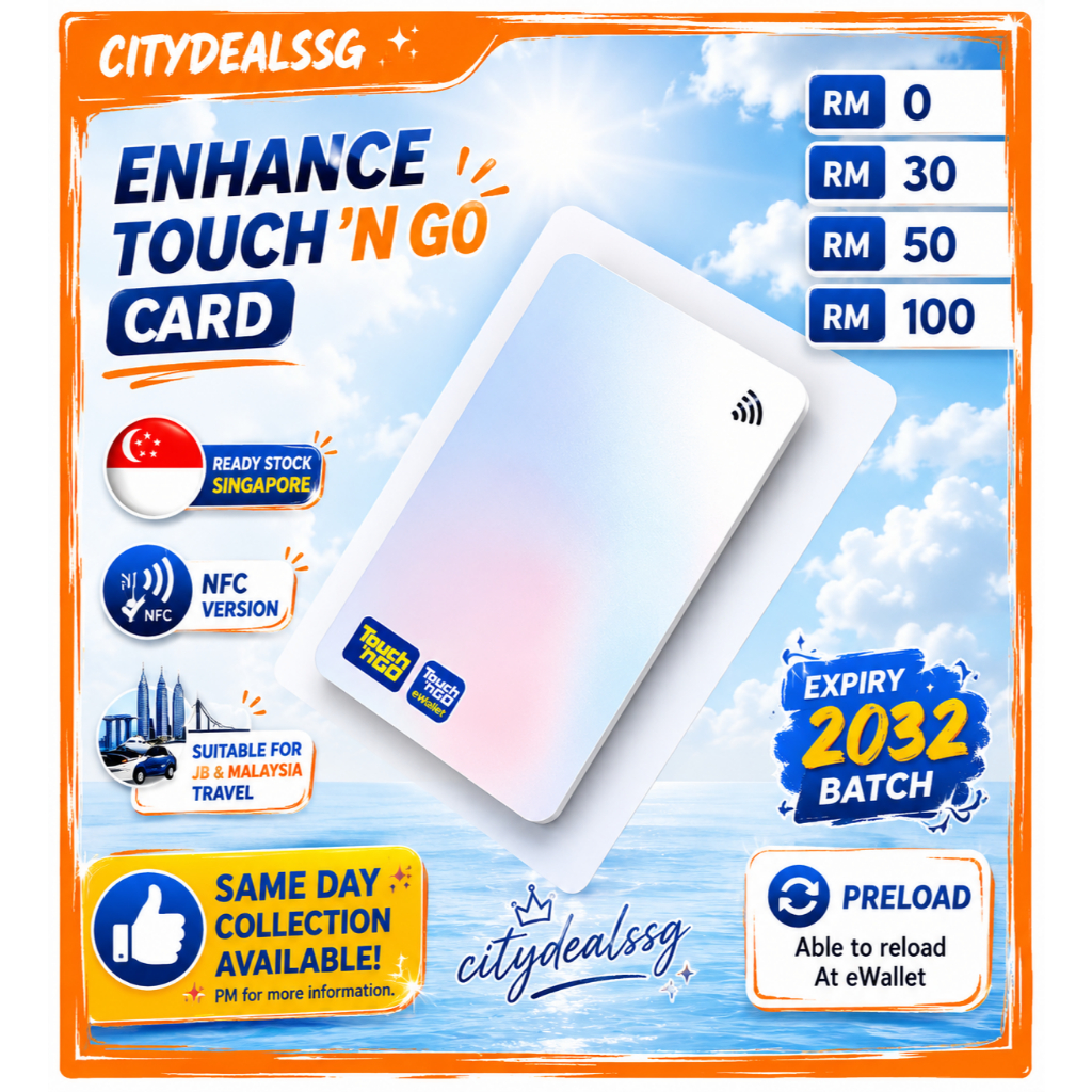 [SG Seller] Touch 'n Go NFC Card 2026 | Ready Stock Singapore ...