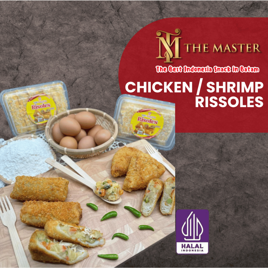 Indonesian Chicken/Shrimp Frozen Rissoles (5pcs) | Shopee Singapore
