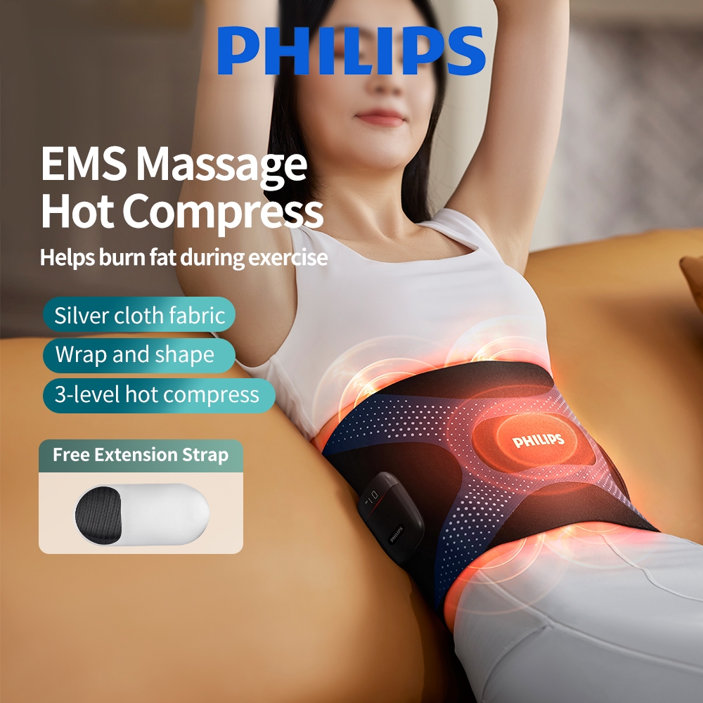 Spiral Slimming Belt マッサージベルト New arrive】Philips Slimming Belt Waist Trainer EMS Heated Waist