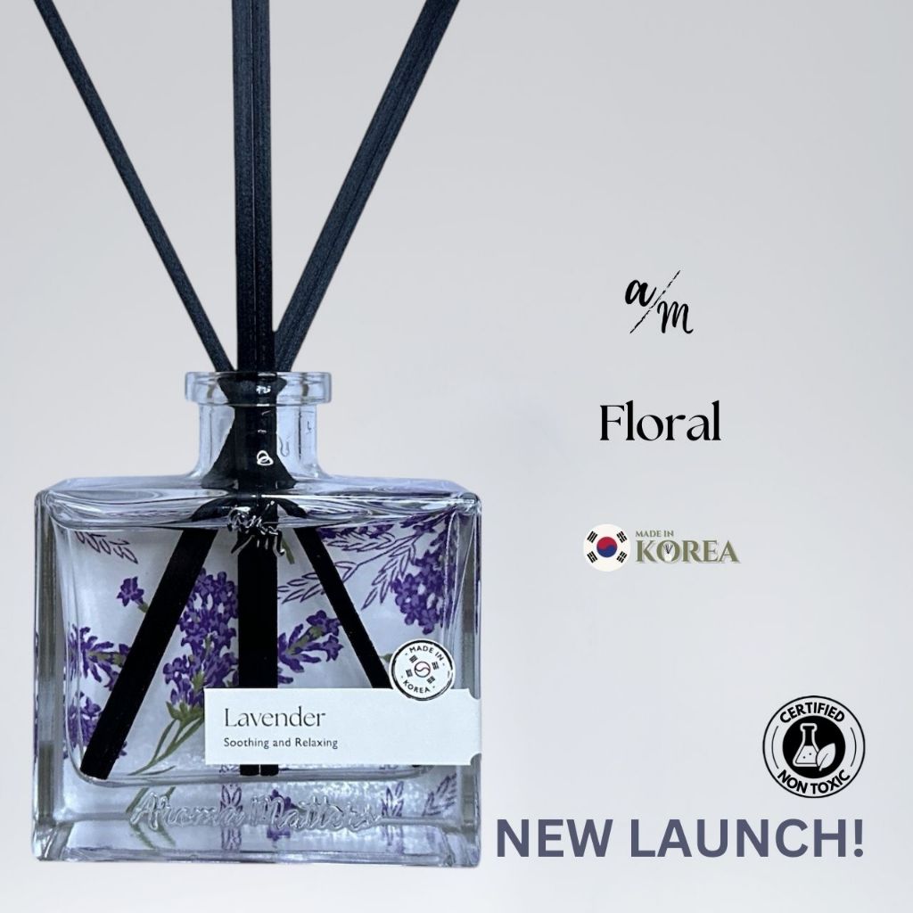 Aroma Matters Lavender Reed Diffuser Made In Korea 120ml and 250ml ...