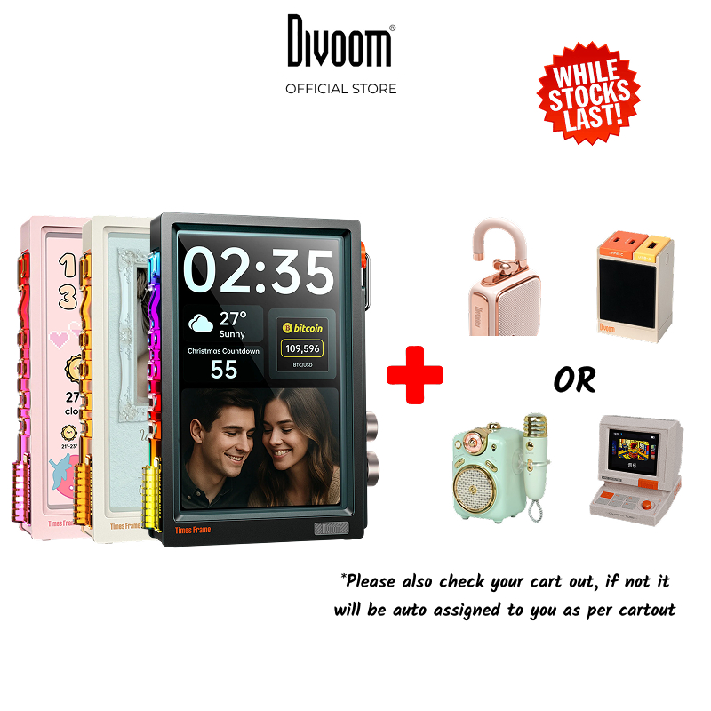 Divoom Times Frame Smart Pixel Art Frame – WiFi Digital Display