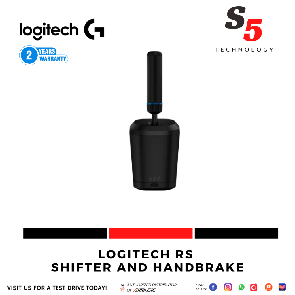 Logitech RS50 Shifter and Handbrake // Logitech // Simracing // Eracing ...