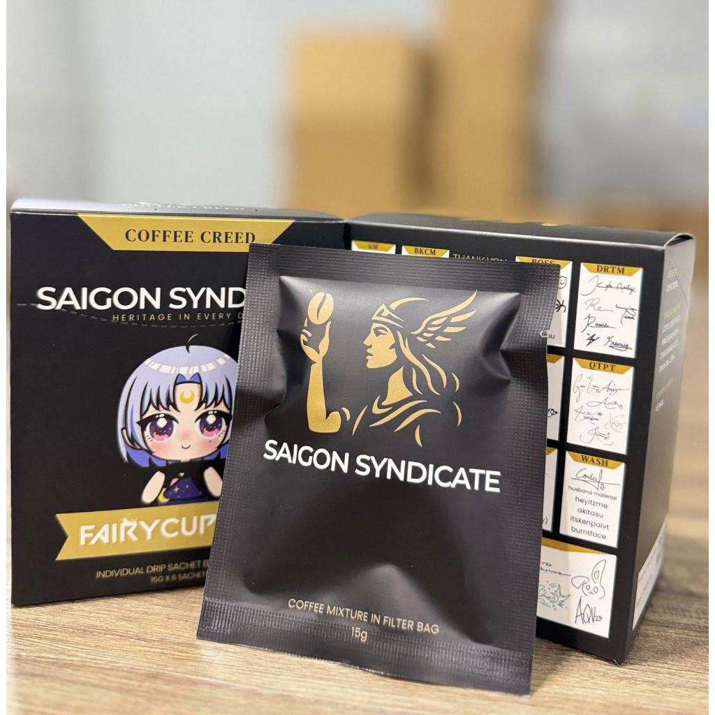 [SG] Instant Drip Vietnamese Coffee, Coffee Creed: Saigon Syndicate ...